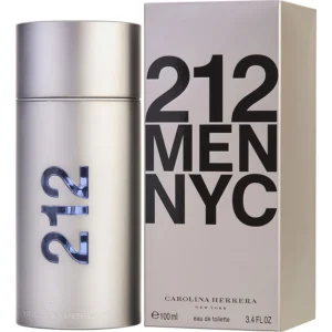 Carolina Herrera Men’s 212 Men Eau de Toilette Spray, 6.8 oz / 200 ml